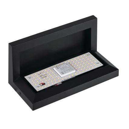 LED buitenwandlamp LERTO LED/12W/230V IP54 zwart