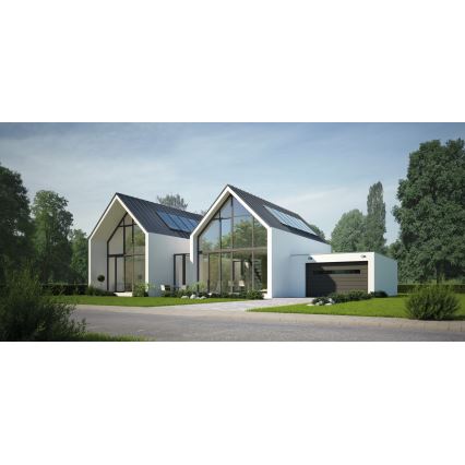 LED buitenwandlamp XERTO LED/20W/230V 3000/4000/6500K IP65 zwart