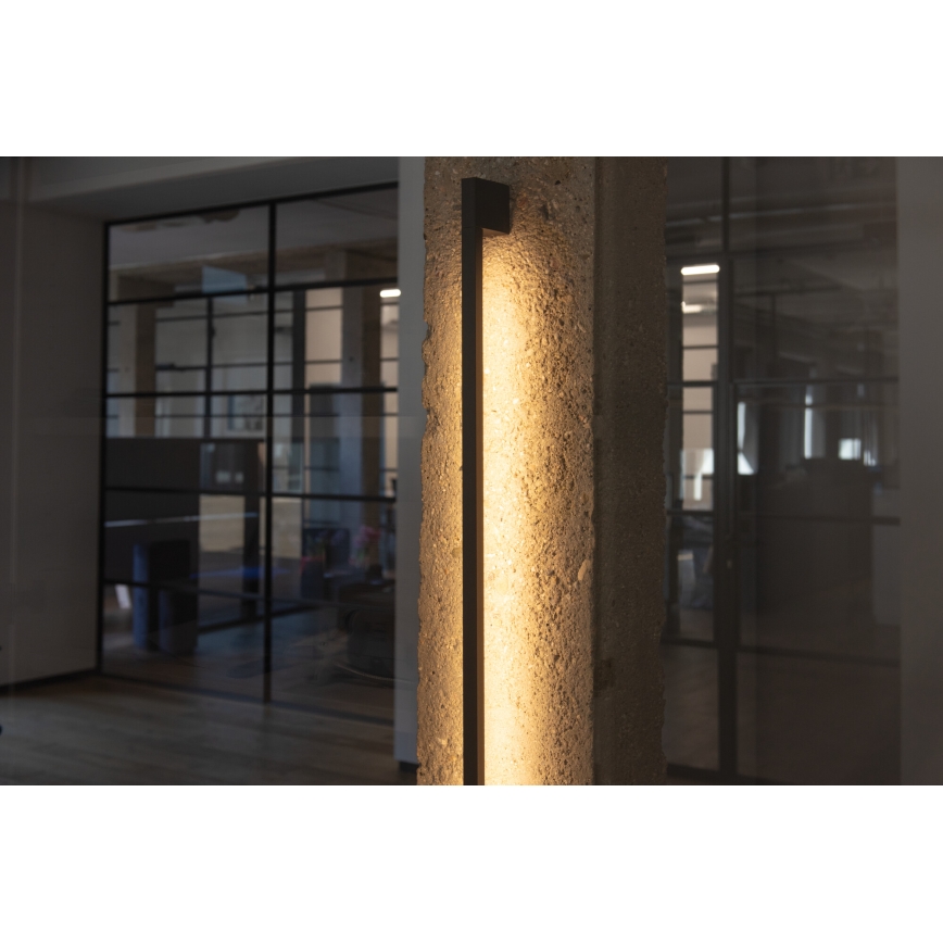 LED buitenwandlamp YALTE LED/8,5W/230V 3000/4000/6500K 93 cm IP54 zwart