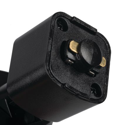 Spotarmatuur voor railsysteem ALTEAR, 2x GU10/10W/230V, 1 m, zwart