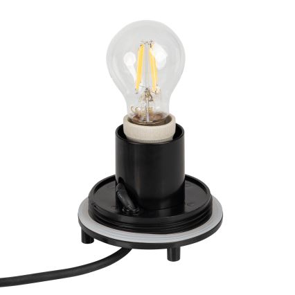 Buitenlamp STONO 1xE27/20W/230V Ø 30 cm IP65 wit