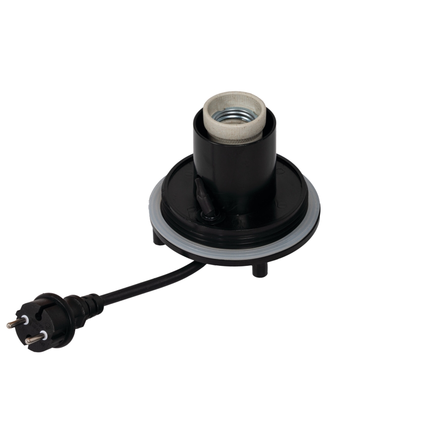 Buitenlamp STONO 1xE27/20W/230V Ø 30 cm IP65 wit