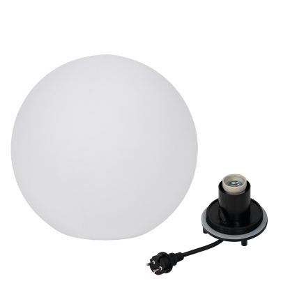 Buitenlamp STONO 1xE27/20W/230V Ø 40 cm IP65 wit