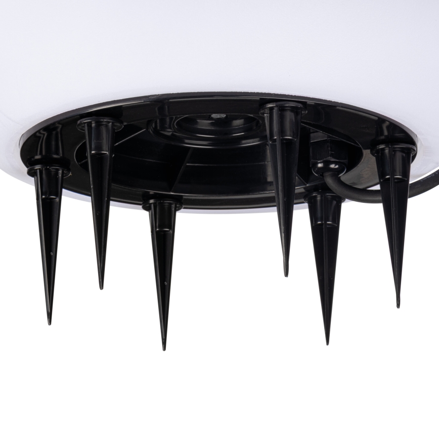 Buitenlamp STONO 1xE27/20W/230V Ø 50 cm IP65 wit