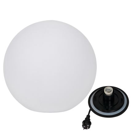 Buitenlamp STONO 1xE27/20W/230V Ø 50 cm IP65 wit