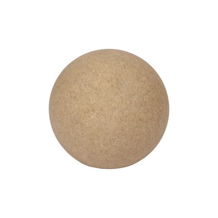 Buitenlamp STONO 1xE27/20W/230V Ø 30 cm IP65 beige