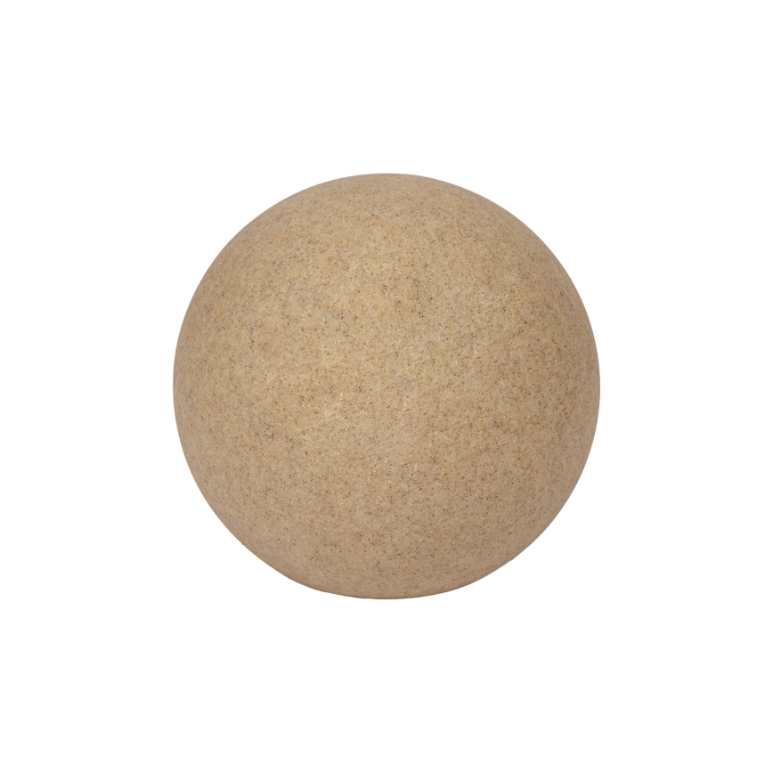 Buitenlamp STONO 1xE27/20W/230V Ø 30 cm IP65 beige