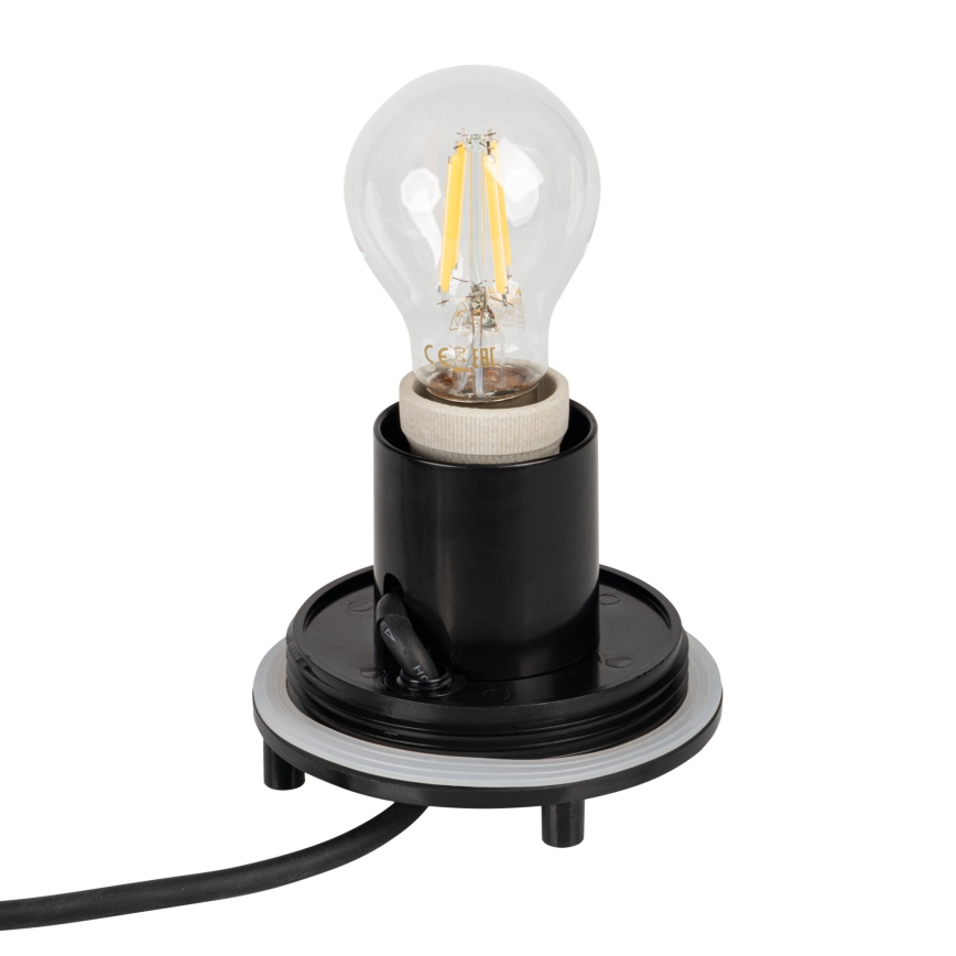 Buitenlamp STONO 1xE27/20W/230V Ø 30 cm IP65 beige
