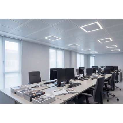 LED inbouwframe voor systeemplafond AVAR LED/32W/230V 3000/4000/6000K 60x60 cm UGR19