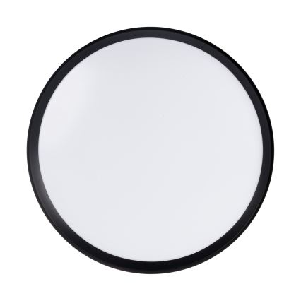 Dimbare LED-plafondlamp LIXAN LED/65W/230V 3000-6500K, diameter 48,6 cm, wit/zwart + afstandsbediening