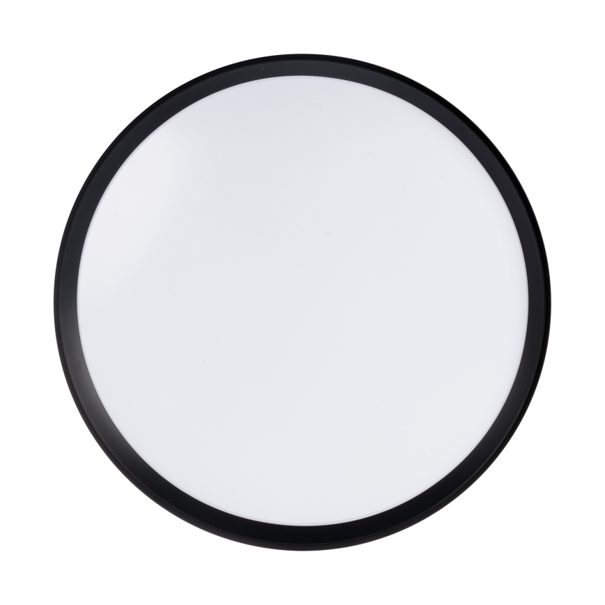 Dimbare LED-plafondlamp LIXAN LED/65W/230V 3000-6500K, diameter 48,6 cm, wit/zwart + afstandsbediening