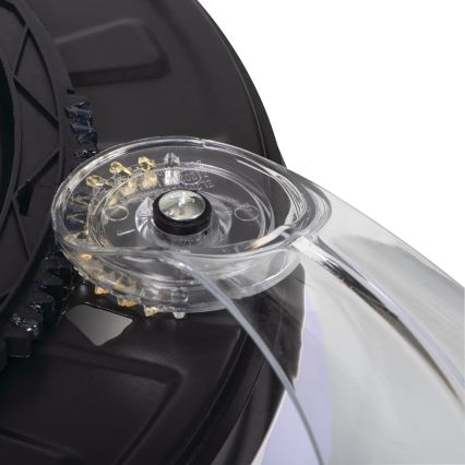 Dimbare LED-plafondlamp met ventilator PLAVE LED/36W/230V 3000-6500K zilver/wit + afstandsbediening