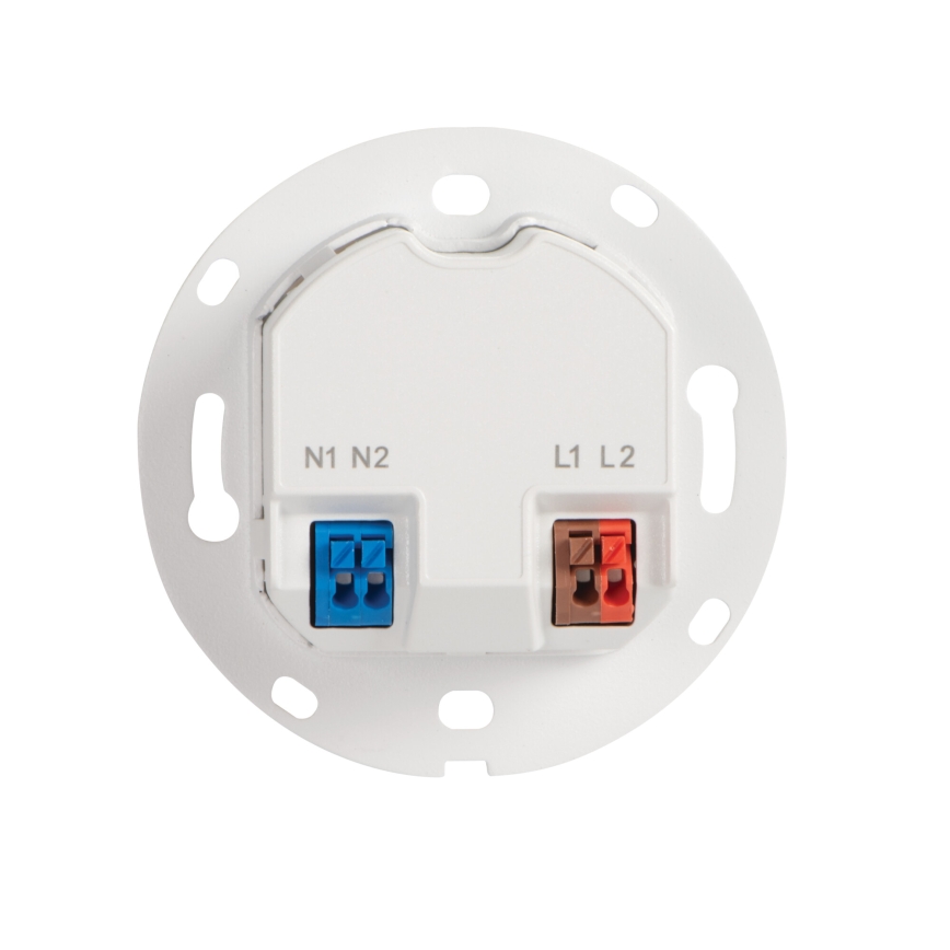 LED-traparmatuur met bewegings- en schemersensor MAGNIK LED/1,7W/230V 2700/3300/3900/4600/5700K zwart rond