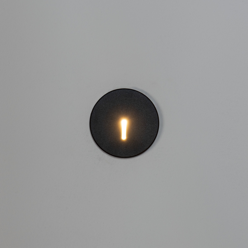 LED-trapverlichting MAGNIK LED/1,7W/230V 2700/3300/3900/4600/5700K zwart rond