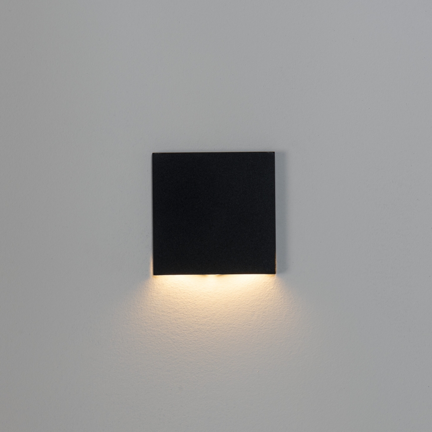 LED trapverlichtingsarmatuur MAGNIK LED/1,7W/230V 2700/3300/3900/4600/5700K zwart vierkant