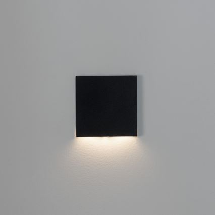 LED trapverlichtingsarmatuur MAGNIK LED/1,7W/230V 2700/3300/3900/4600/5700K zwart vierkant