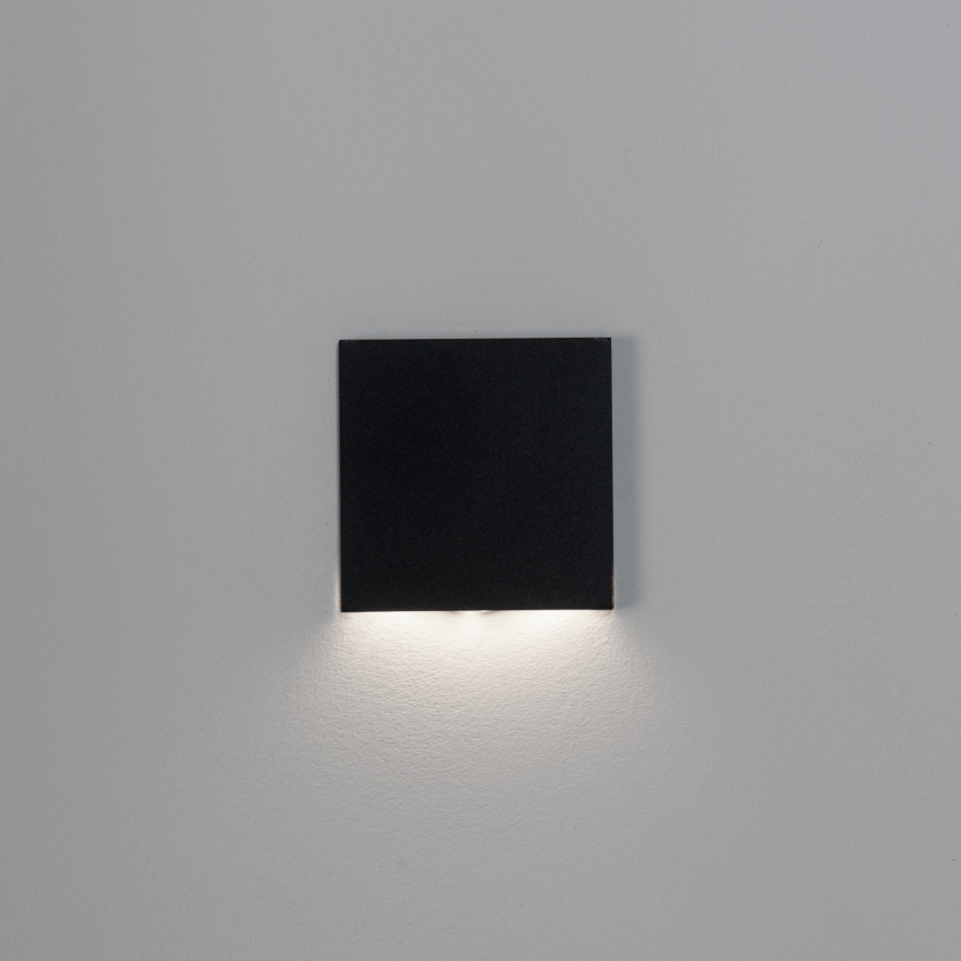 LED trapverlichtingsarmatuur MAGNIK LED/1,7W/230V 2700/3300/3900/4600/5700K zwart vierkant