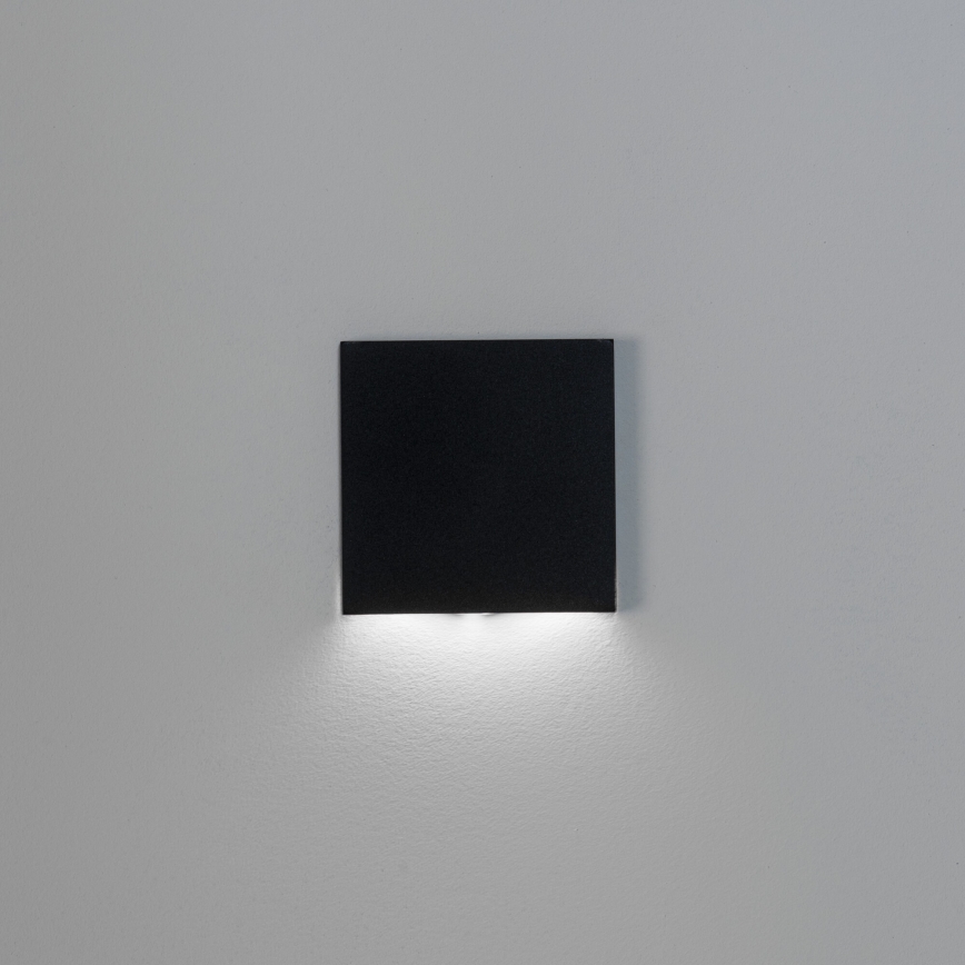 LED trapverlichtingsarmatuur MAGNIK LED/1,7W/230V 2700/3300/3900/4600/5700K zwart vierkant