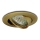 Kantelbare inbouwlamp 1xGU5,3/50W/12V goud