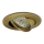 Kantelbare inbouwlamp 1xGU5,3/50W/12V goud