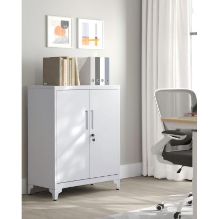 Kantoorkast KAZE 80x40 cm wit