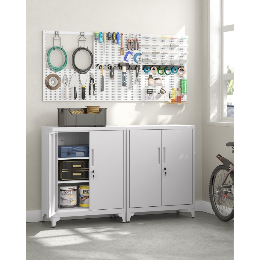 Kantoorkast KAZE 80x40 cm wit