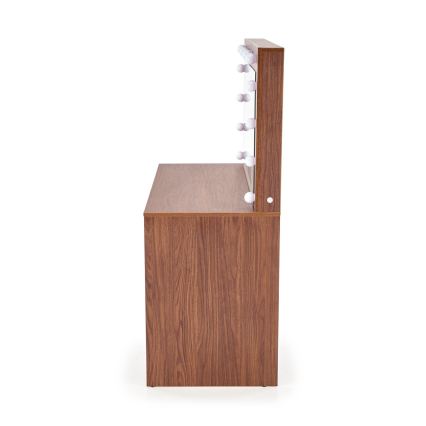 Kaptafel AMORIO 120x55 cm kasjmier/walnoot decor