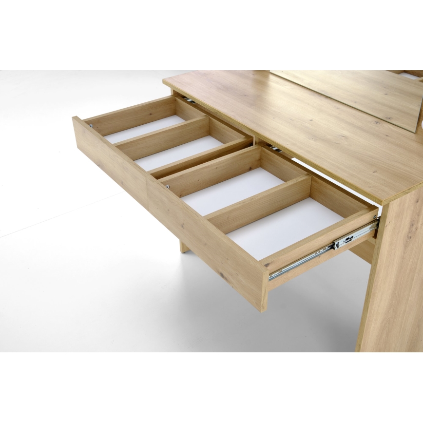 Kaptafel AMORIO 94x43 cm artisan eiken