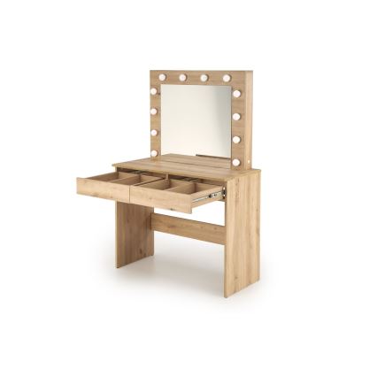 Kaptafel AMORIO 94x43 cm artisan eiken
