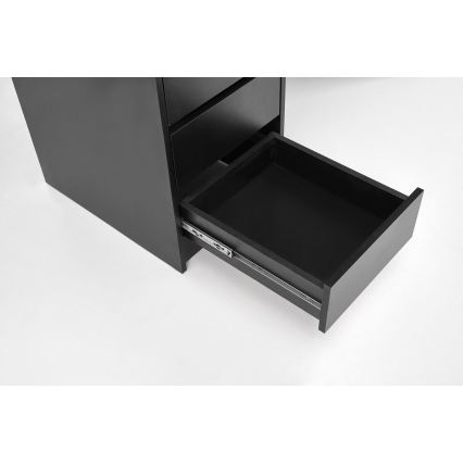 Kaptafel AMORIO zwart