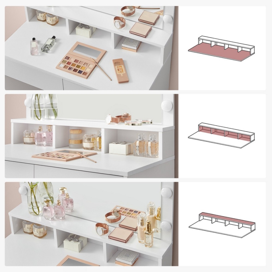 Kaptafel HATOR wit