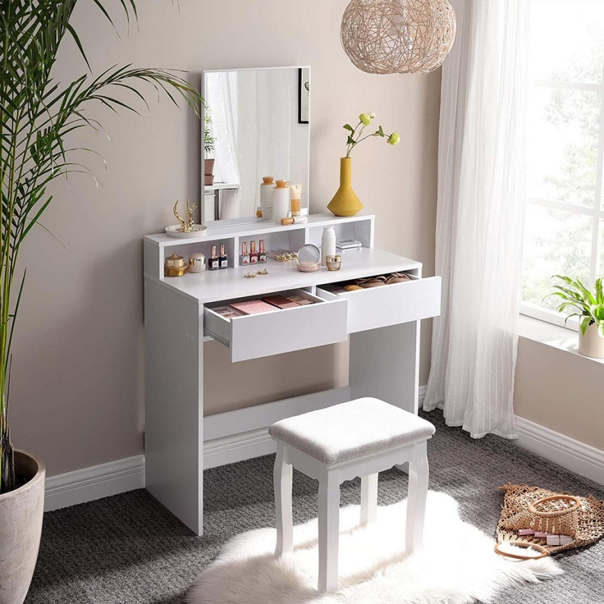 Kaptafel HEBA wit