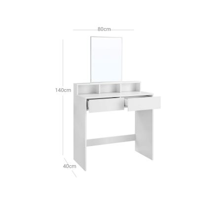 Kaptafel HEBA wit