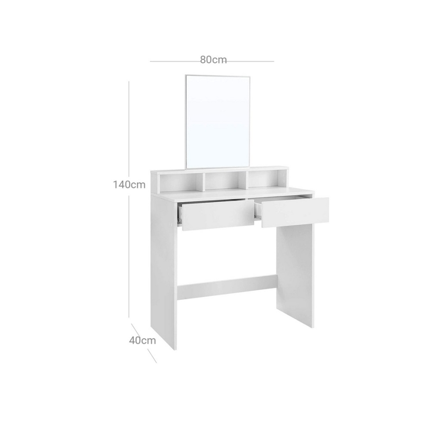 Kaptafel HEBA wit