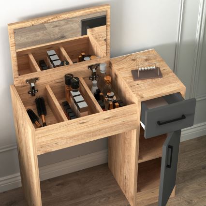 Kaptafel INCI 108,8x77 cm grenen atlantic/antraciet