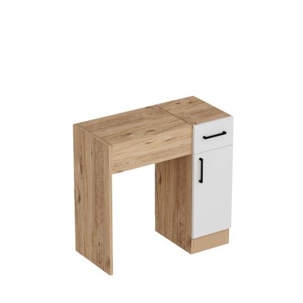 Kaptafel INCI 108,8x77 cm grenen atlantic/wit