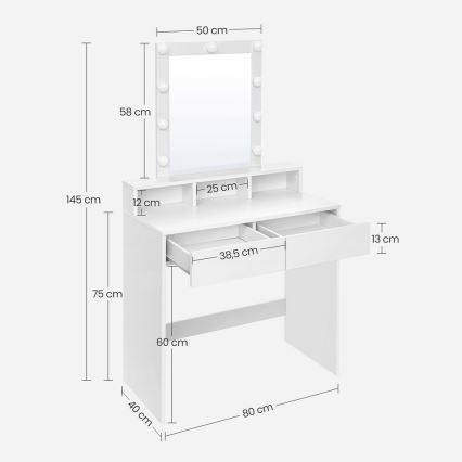 Kaptafel LADA wit