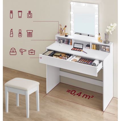Kaptafel LADA wit