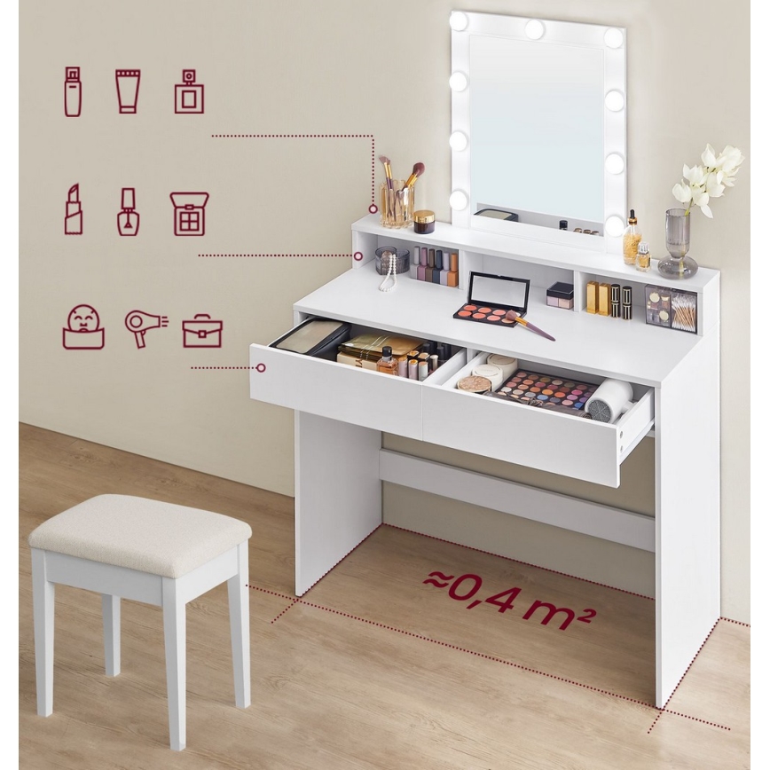 Kaptafel LADA wit
