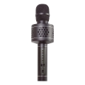 Karaokemicrofoon 6W/5V 1500 mAh Bluetooth zwart