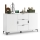 Kast met lades en kleine deur LORA wit