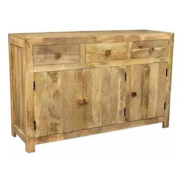 Kastje HINA 90x140 cm massief hout/mangoboom