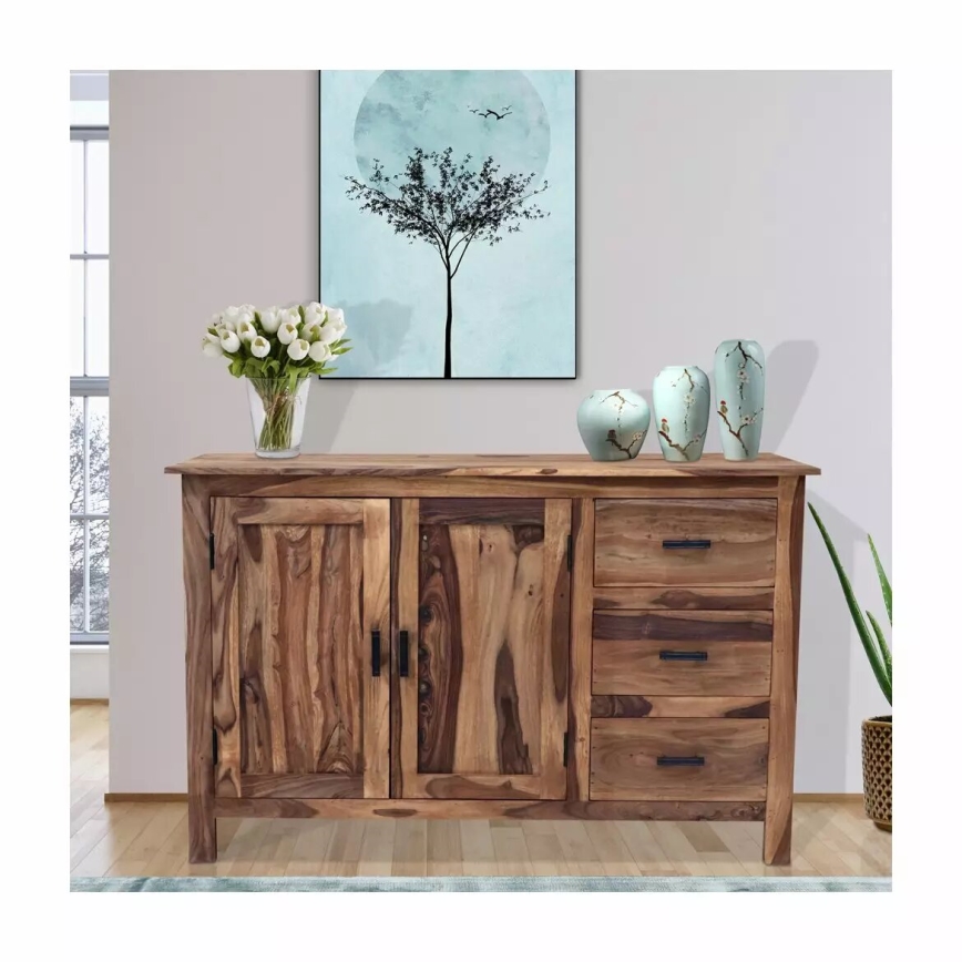 Kastje RAMI 90x140 cm massief hout/palissander