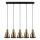 KEM hanglamp 5xE27/40W/230V goud