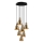 KEM Hanglamp 7xE27/40W/230V Goud