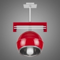 Kemar SG/KU/1/RD - Hanglamp QUARA 1xE27/60W/230V
