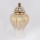 Keramische pot 35x18,5 cm goud/wit