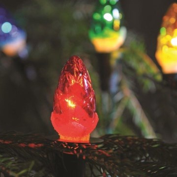 Kerst Lichtketting CONE 12XE10/10,7m gemaakt in Europa