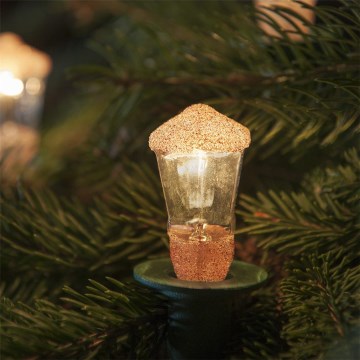 Kerst Lichtketting LANTERN 12xE10/10,7m warm wit gemaakt in Europa