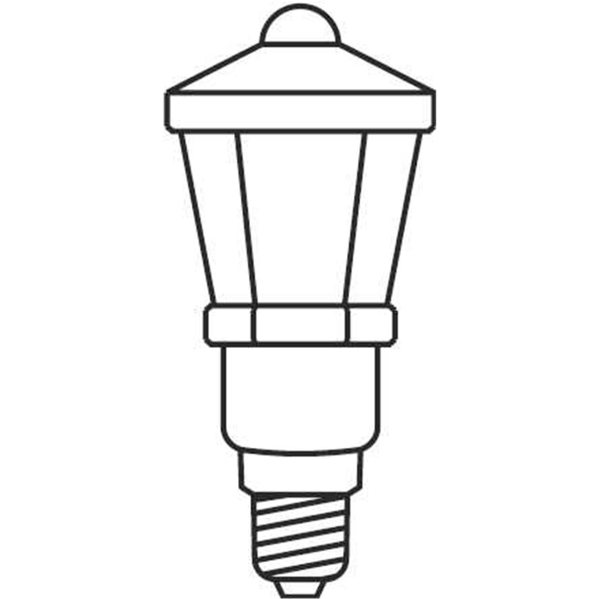 Kerst Lichtketting LANTERN 12xE10/10,7m warm wit gemaakt in Europa